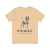 Poodle Latin Shirt, Vintage Dog Sketch Tee, Dog Latin Gift
