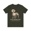 Dachshund Latin Shirt, Vintage Dog Sketch Tee, Dog Latin Gift Dachshund Latin Shirt, Vintage Dog Sketch Tee, Dog Latin Gift