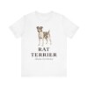Rat Terrier Latin Shirt, Vintage Dog Sketch Tee, Dog Latin Gift Rat Terrier Latin Shirt, Vintage Dog Sketch Tee, Dog Latin Gift