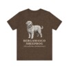 Bergamasco Sheepdog Latin Shirt, Vintage Dog Sketch Tee, Dog Latin Gift