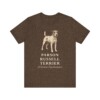 Parson Russell Terrier Latin Shirt, Vintage Dog Sketch Tee, Dog Latin Gift