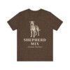 Shepherd Mix Latin Shirt, Vintage Dog Sketch Tee, Dog Latin Gift