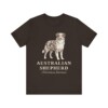 Australian Shepherd Latin Shirt, Vintage Dog Sketch Tee, Dog Latin Gift Australian Shepherd Latin Shirt, Vintage Dog Sketch Tee, Dog Latin Gift