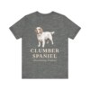 Clumber Spaniel Latin Shirt, Vintage Dog Sketch Tee, Dog Latin Gift