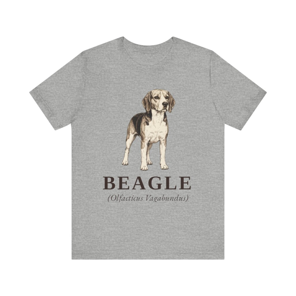 Beagle Latin Shirt, Vintage Dog Sketch Tee, Dog Latin Gift Beagle Latin Shirt, Vintage Dog Sketch Tee, Dog Latin Gift