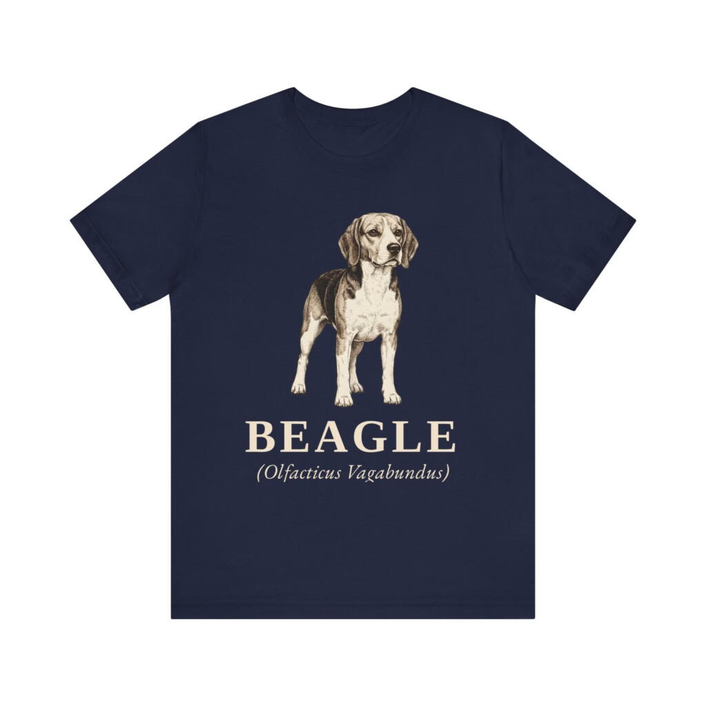 Beagle Latin Shirt, Vintage Dog Sketch Tee, Dog Latin Gift Beagle Latin Shirt, Vintage Dog Sketch Tee, Dog Latin Gift