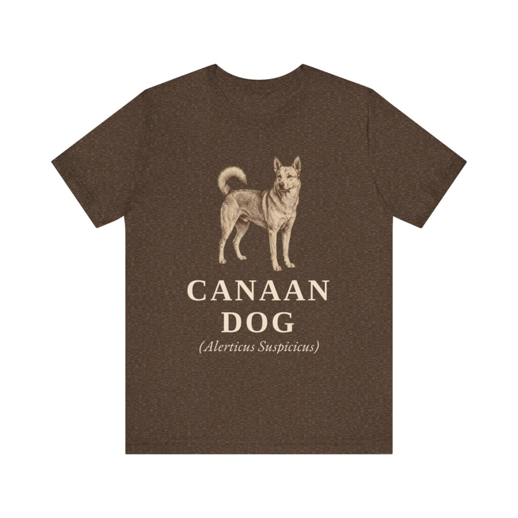 Canaan Dog Latin Shirt, Vintage Dog Sketch Tee, Dog Latin Gift Canaan Dog Latin Shirt, Vintage Dog Sketch Tee, Dog Latin Gift