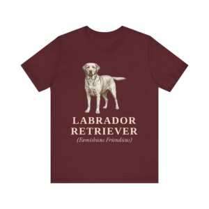 Labrador Retriever Latin Shirt, Vintage Dog Sketch Tee, Dog Latin Gift