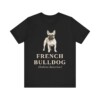 French Bulldog Latin Shirt, Vintage Dog Sketch Tee, Dog Latin Gift