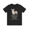 Pembroke Welsh Corgi Latin Shirt, Vintage Dog Sketch Tee, Dog Latin Gift