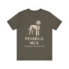 Poodle Mix Latin Shirt, Vintage Dog Sketch Tee, Dog Latin Gift Poodle Mix Latin Shirt, Vintage Dog Sketch Tee, Dog Latin Gift