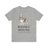 Basset Hound Latin Shirt, Vintage Dog Sketch Tee, Dog Latin Gift