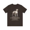 American Staffordshire Terrier Latin Shirt, Vintage Dog Sketch Tee, Dog Latin Gift