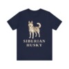 Husky Lover Shirt, Vintage Dog Sketch Tee, Dog Lover Gift
