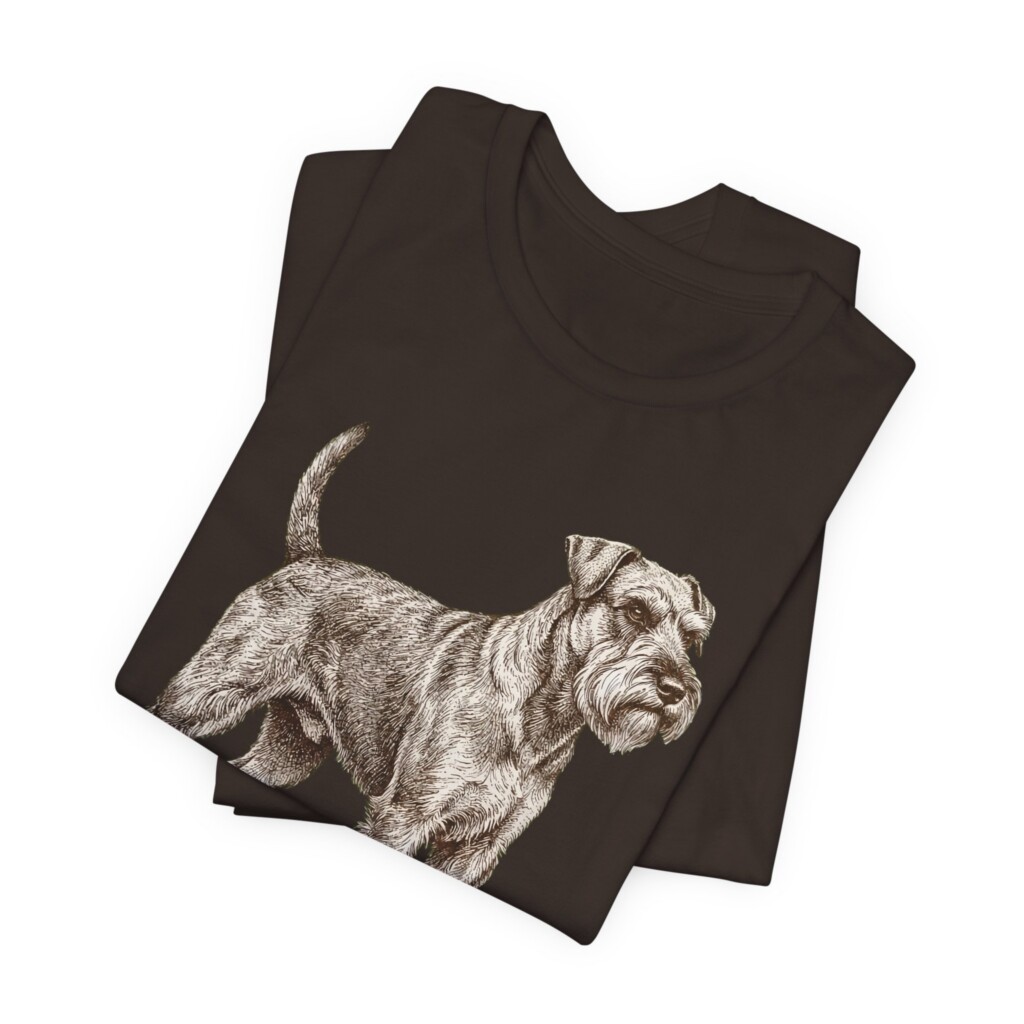 Standard Schnauzer Latin Shirt, Vintage Dog Sketch Tee, Dog Latin Gift Standard Schnauzer Latin Shirt, Vintage Dog Sketch Tee, Dog Latin Gift