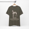 Irish Wolfhound Latin Shirt, Vintage Dog Sketch Tee, Dog Latin Gift Irish Wolfhound Latin Shirt, Vintage Dog Sketch Tee, Dog Latin Gift
