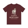 Saint Bernard Latin Shirt, Vintage Dog Sketch Tee, Dog Latin Gift