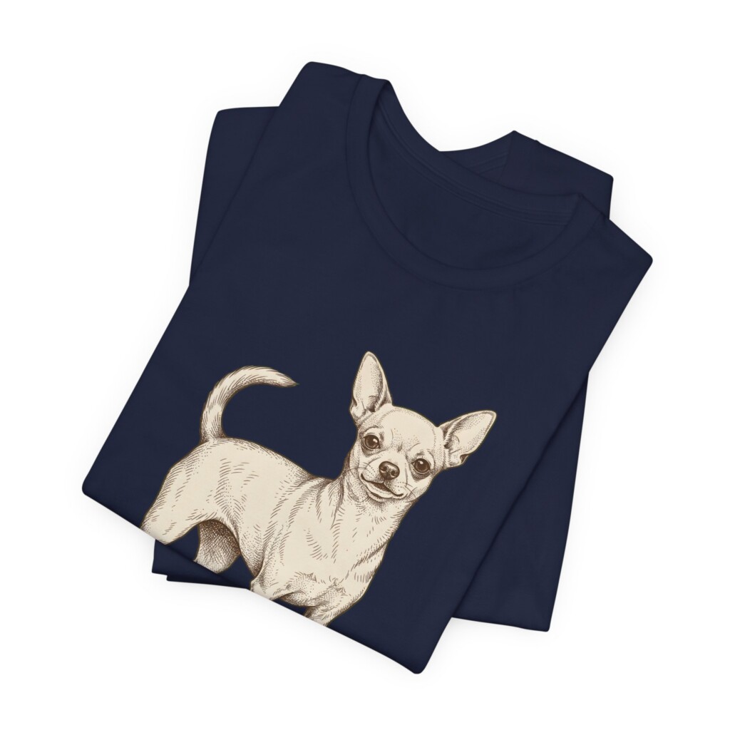 Chihuahua Latin Shirt, Vintage Dog Sketch Tee, Dog Latin Gift