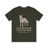 Australian Cattle Dog Latin Shirt, Vintage Dog Sketch Tee, Dog Latin Gift