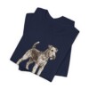 Fox Terrier (Wire) Latin Shirt, Vintage Dog Sketch Tee, Dog Latin Gift Fox Terrier (Wire) Latin Shirt, Vintage Dog Sketch Tee, Dog Latin Gift
