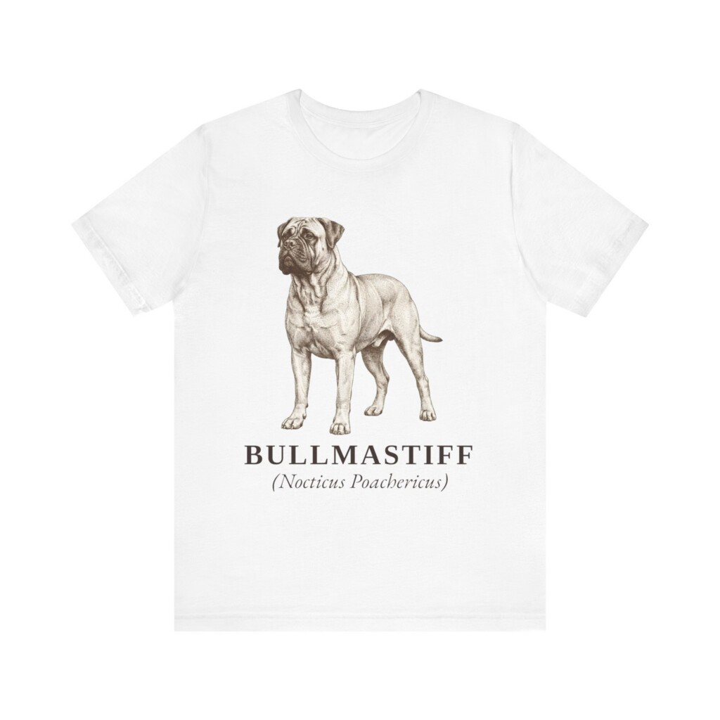 Bullmastiff Latin Shirt, Vintage Dog Sketch Tee, Dog Latin Gift Bullmastiff Latin Shirt, Vintage Dog Sketch Tee, Dog Latin Gift