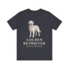 Golden Retriever Latin Shirt, Vintage Dog Sketch Tee, Dog Latin Gift