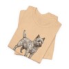 Cairn Terrier Latin Shirt, Vintage Dog Sketch Tee, Dog Latin Gift
