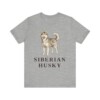 Husky Lover Shirt, Vintage Dog Sketch Tee, Dog Lover Gift