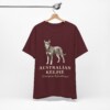 Australian Kelpie Latin Shirt, Vintage Dog Sketch Tee, Dog Latin Gift
