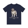 Newfoundland Dog Dad Shirt, Vintage Dog Sketch Tee, Dog Dad Gift