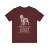 American Cocker Spaniel Latin Shirt, Vintage Dog Sketch Tee, Dog Latin Gift
