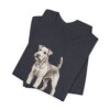 Lakeland Terrier Latin Shirt, Vintage Dog Sketch Tee, Dog Latin Gift