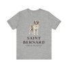 Saint Bernard Latin Shirt, Vintage Dog Sketch Tee, Dog Latin Gift
