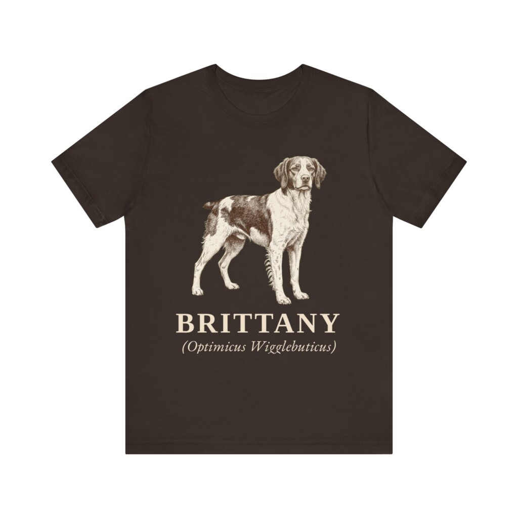 Brittany Latin Shirt, Vintage Dog Sketch Tee, Dog Latin Gift Brittany Latin Shirt, Vintage Dog Sketch Tee, Dog Latin Gift