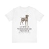 German Wirehaired Pointer Latin Shirt, Vintage Dog Sketch Tee, Dog Latin Gift