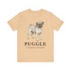 Puggle Latin Shirt, Vintage Dog Sketch Tee, Dog Latin Gift Puggle Latin Shirt, Vintage Dog Sketch Tee, Dog Latin Gift