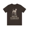 Irish Terrier Latin Shirt, Vintage Dog Sketch Tee, Dog Latin Gift