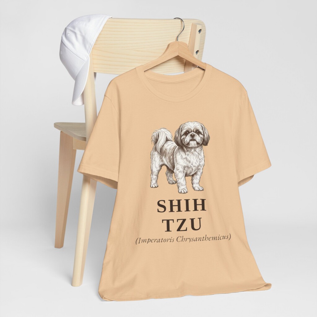 Shih Tzu Latin Shirt, Vintage Dog Sketch Tee, Dog Latin Gift Shih Tzu Latin Shirt, Vintage Dog Sketch Tee, Dog Latin Gift