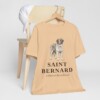 Saint Bernard Latin Shirt, Vintage Dog Sketch Tee, Dog Latin Gift