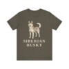 Husky Lover Shirt, Vintage Dog Sketch Tee, Dog Lover Gift
