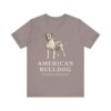 American Bulldog Latin Shirt, Vintage Dog Sketch Tee, Dog Latin Gift