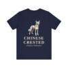 Chinese Crested Latin Shirt, Vintage Dog Sketch Tee, Dog Latin Gift
