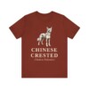 Chinese Crested Latin Shirt, Vintage Dog Sketch Tee, Dog Latin Gift