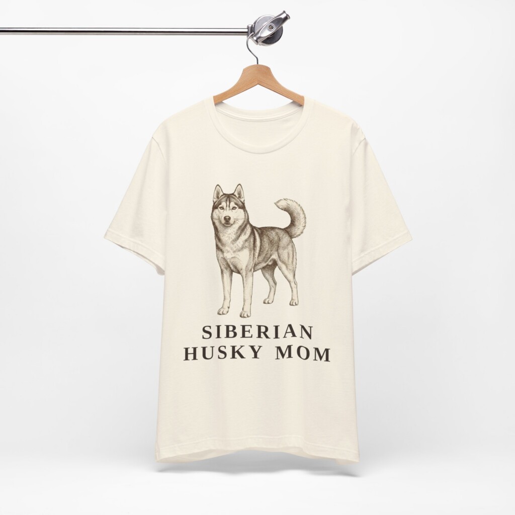 Husky Mom Shirt, Vintage Dog Sketch Tee, Dog Mom Gift Husky Mom Shirt, Vintage Dog Sketch Tee, Dog Mom Gift