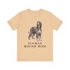 Afghan Hound Mom Shirt, Vintage Dog Sketch Tee, Dog Mom Gift