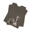 Afghan Hound Mom Shirt, Vintage Dog Sketch Tee, Dog Mom Gift