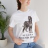 Afghan Hound Mom Shirt, Vintage Dog Sketch Tee, Dog Mom Gift