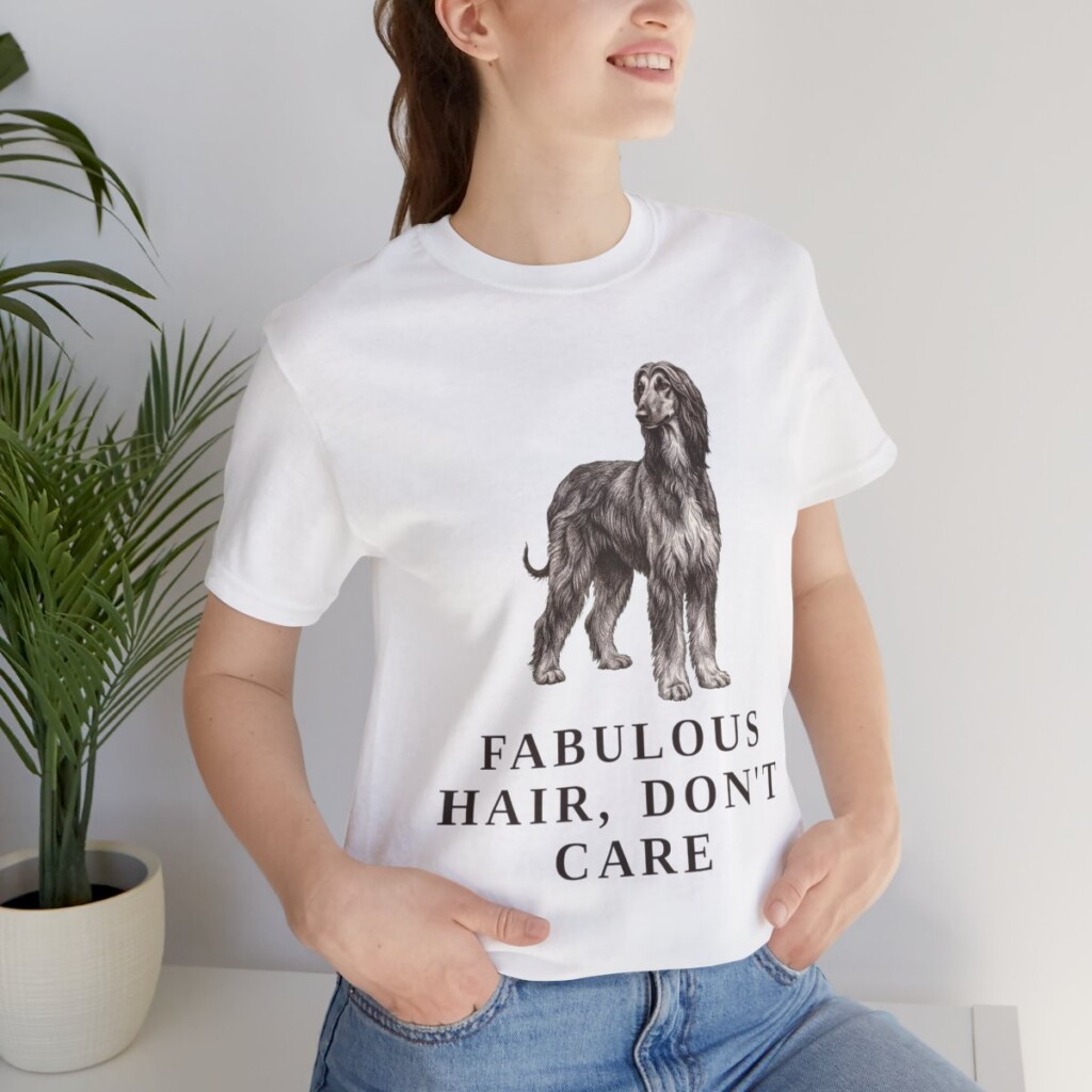 Afghan Hound Humor Shirt, Vintage Dog Sketch Tee, Dog Humor Gift Afghan Hound Humor Shirt, Vintage Dog Sketch Tee, Dog Humor Gift