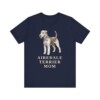 Airedale Terrier Mom Shirt, Vintage Dog Sketch Tee, Dog Mom Gift Airedale Terrier Mom Shirt, Vintage Dog Sketch Tee, Dog Mom Gift