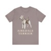Airedale Terrier Lover Shirt, Vintage Dog Sketch Tee, Dog Lover Gift